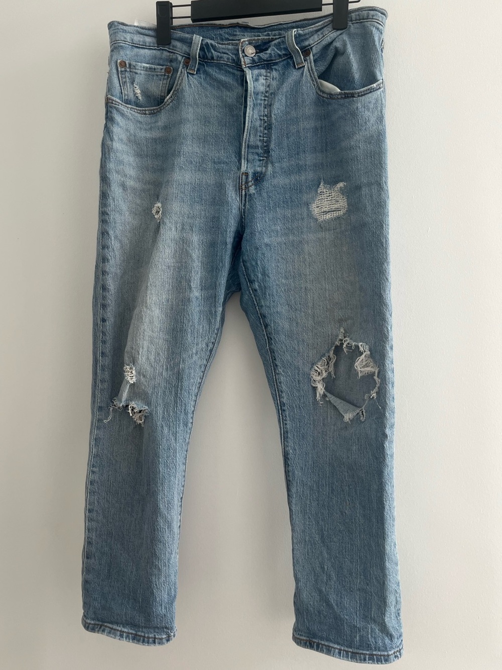 Levi’s 501 Distressed Jeans